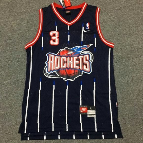 rockets pinstripe jersey